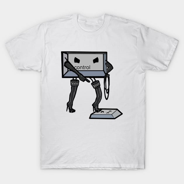 Control T-Shirt by scottsherwood